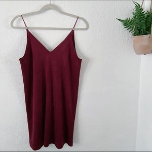 Forever 21 Burgundy Dress